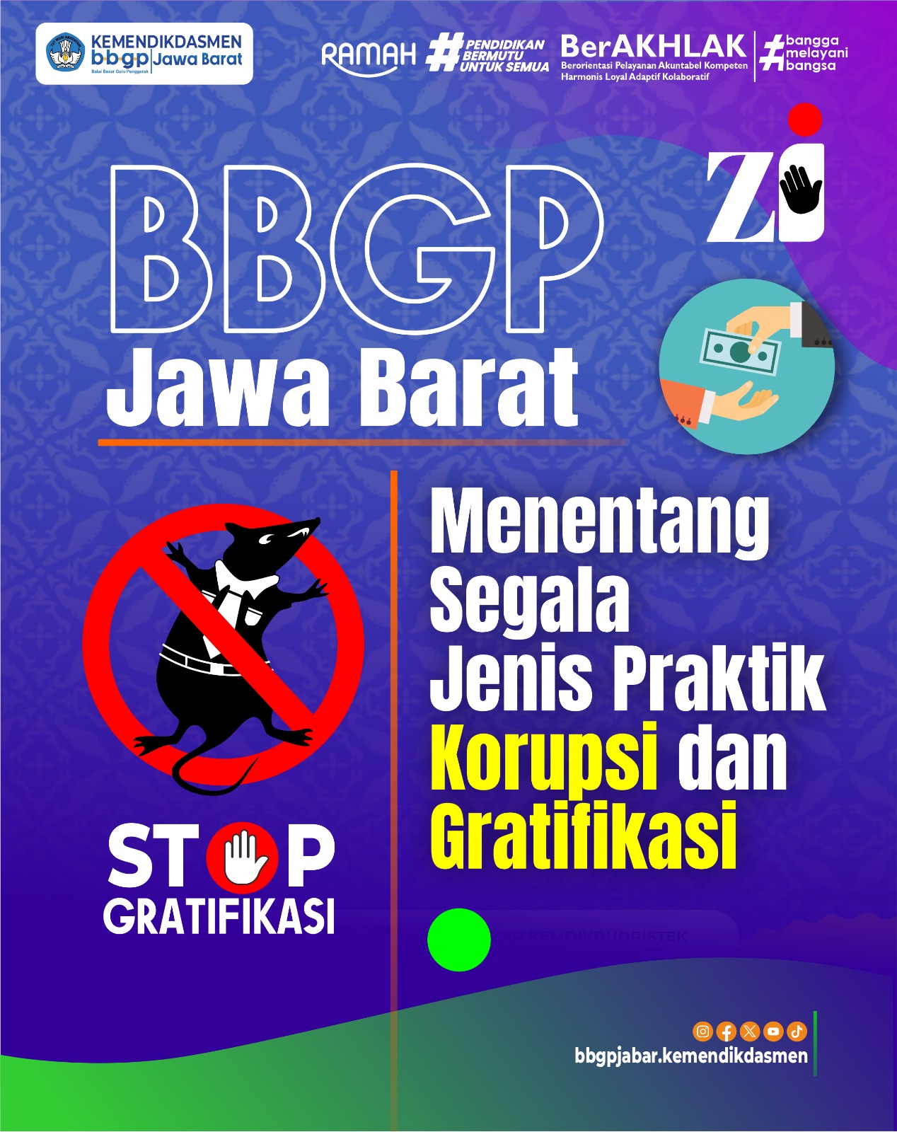 BBGP Jabar menentang korupsi